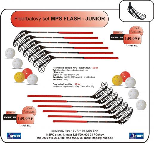 Florbalov� set MPS FLASH junior
